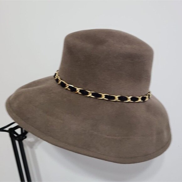 Eric Javits Women\'s Wide Brim Fedora Hat Gray One Size main image 8